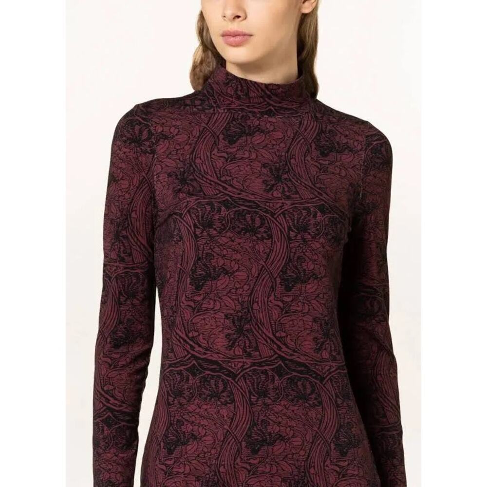 Ted Baker Elonar High Neck Printed Bodycon Dress 0 NWT - Picture 8 of 11